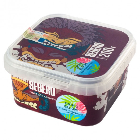 Табак Sebero - Tropic Bloom (Роза и Тропические Фрукты, 200 грамм) купить в Волгограде