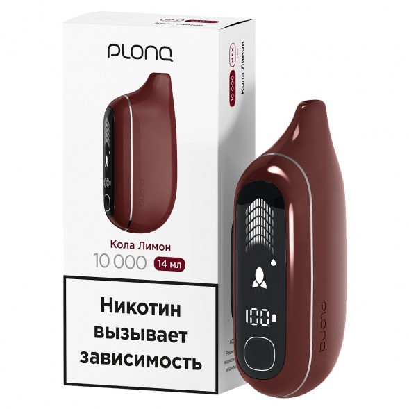 PLONQ MAX PRO - Кола Лимон (10000 затяжек) купить в Волгограде