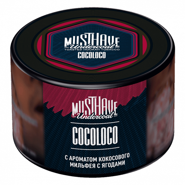 Табак Must Have - Cocoloco (Кокосовый Мильфей с Ягодами, 40 грамм) купить в Волгограде