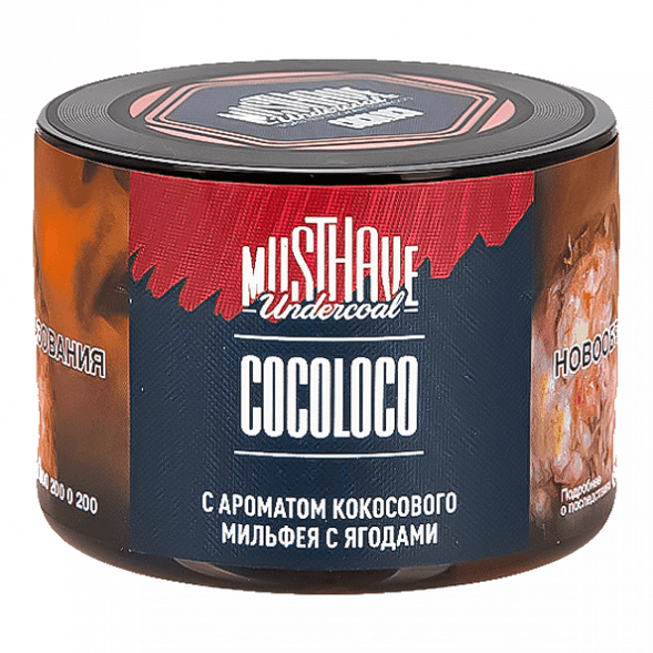 Табак Must Have - Cocoloco (Кокосовый Мильфей с Ягодами, 40 грамм) купить в Волгограде