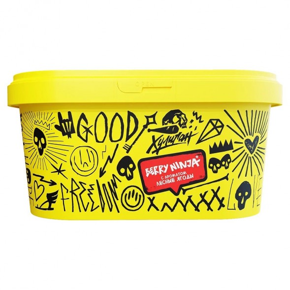 Табак Хулиган - Berry Ninja (Лесные Ягоды, 200 грамм) купить в Волгограде