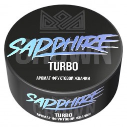 Табак Sapphire Crown - Turbo (Фруктовая Жвачка, 100 грамм)