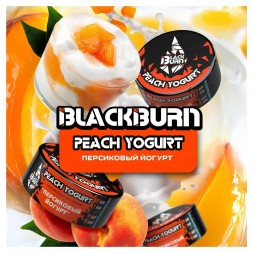 Табак BlackBurn - Peach Yogurt (Персиковый Йогурт, 100 грамм)