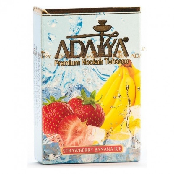 Табак Adalya - Strawberry Banana Ice (Ледяная Клубника и Банан, 200 грамм) купить в Волгограде