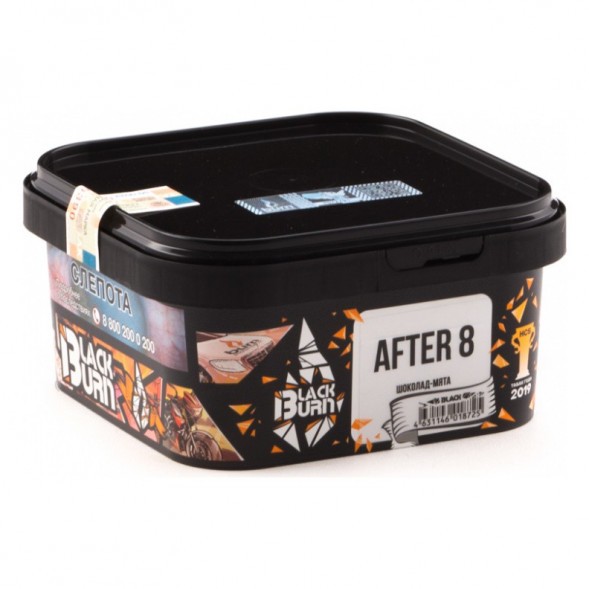 Табак BlackBurn - After 8 (Шоколад Мята, 200 грамм) купить в Волгограде