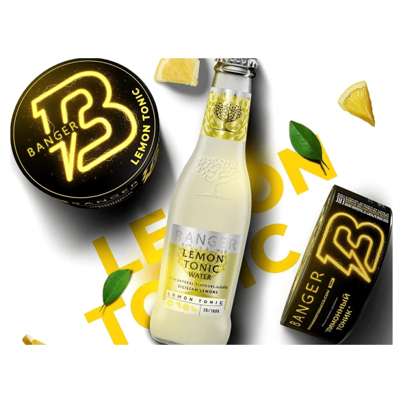 Табак Banger - Lemon Tonik (Лимонный Тоник, 100 грамм) купить в Волгограде