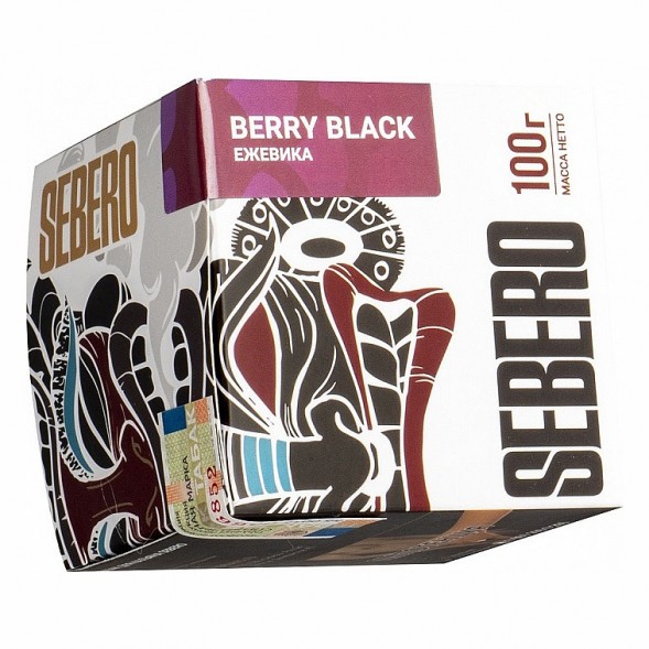 Табак Sebero - Berry Black (Ежевика, 100 грамм) купить в Волгограде