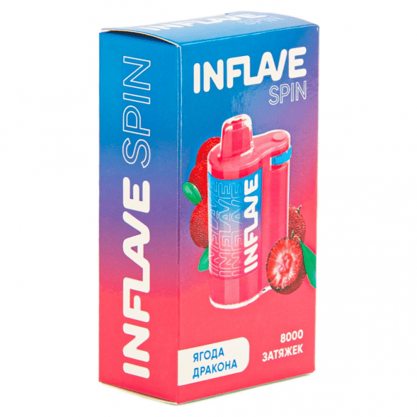 INFLAVE SPIN - Ягода Дракона (8000 затяжек) купить в Волгограде