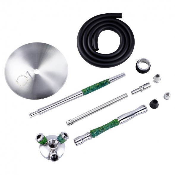 Кальян UNION - Fibonacci Стаб (Зелёный, Без Колбы) купить в Волгограде