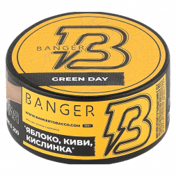Табак Banger - Green Day (Яблоко, Киви, Кислинка, 100 грамм)