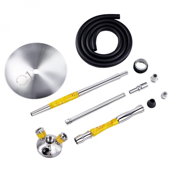 Кальян UNION - Fibonacci Стаб (Жёлтый, Без Колбы) купить в Волгограде