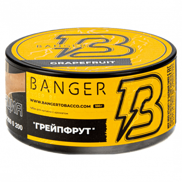 Табак Banger - Grapefruit (Грейпфрут, 100 грамм) купить в Волгограде