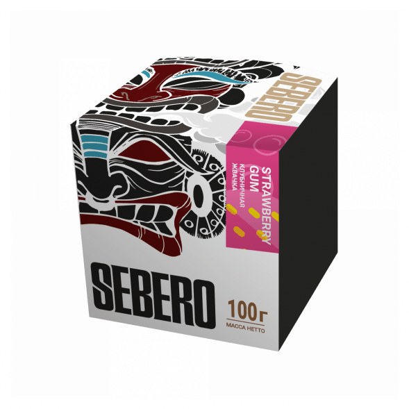 Табак Sebero - Strawberry Gum (Клубничная Жвачка, 100 грамм) купить в Волгограде