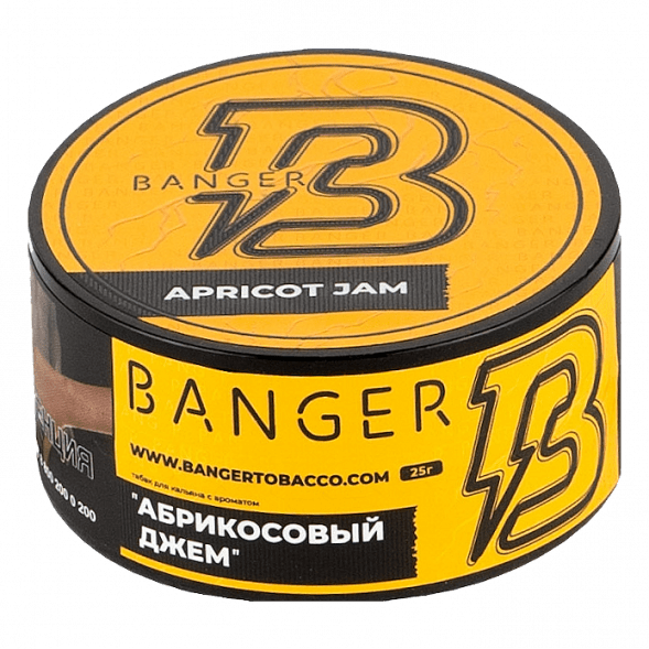 Табак Banger - Apricot Jam (Абрикосовый Джем, 25 грамм) купить в Волгограде
