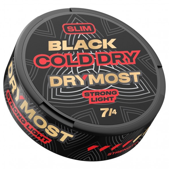Табак жевательный DryMost - Black Cold Dry Slim (12 грамм) купить в Волгограде