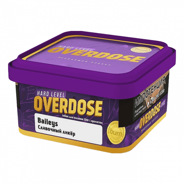 Табак Overdose - Baileys (Сливочный Ликёр, 200 грамм) купить в Волгограде