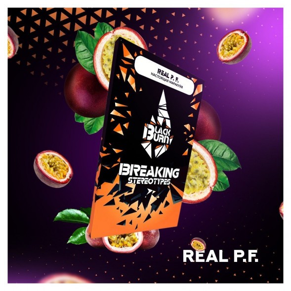 Табак BlackBurn - Real P.F. (Настоящая Маракуйя, 25 грамм) купить в Волгограде