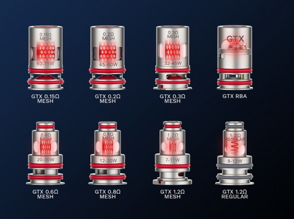Испаритель VAPORESSO - GTX (0.15 Ом, 5 шт.) купить в Волгограде