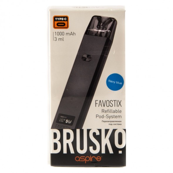 Электронная сигарета Brusko - Favostix (Синий) купить в Волгограде
