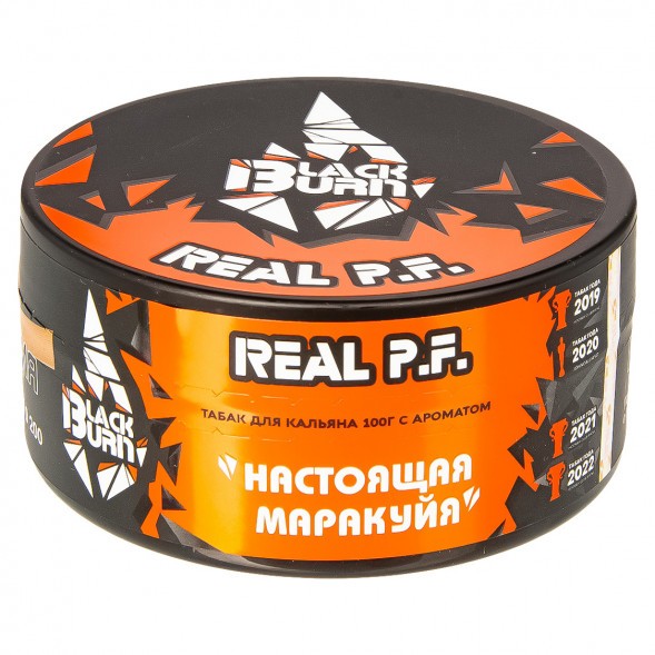 Табак BlackBurn - Real P.F. (Настоящая Маракуйя, 100 грамм) купить в Волгограде