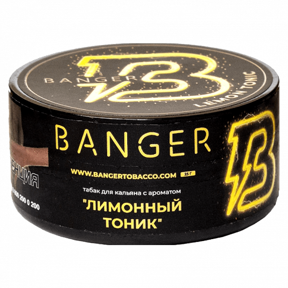 Табак Banger - Lemon Tonik (Лимонный Тоник, 25 грамм) купить в Волгограде