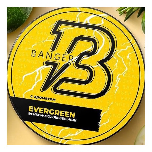 Табак Banger - Evergreen (Фейхоа Можжевельник, 200 грамм) купить в Волгограде