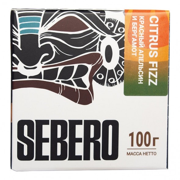 Табак Sebero - Citrus Fizz (Красный Апельсин и Бергамот, 100 грамм) купить в Волгограде