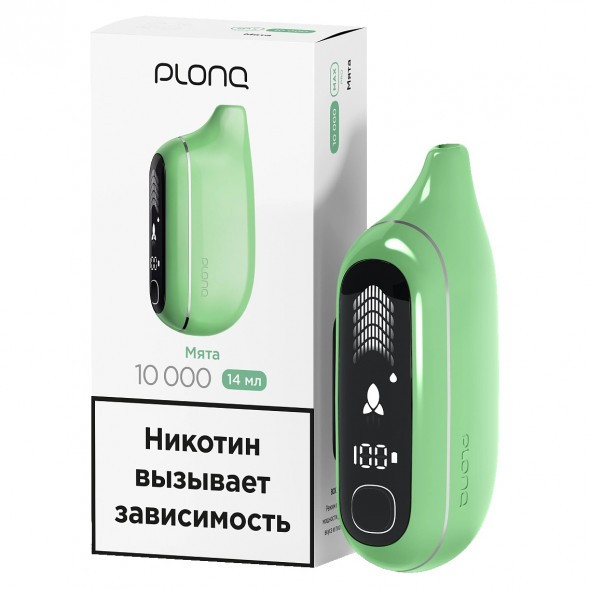 PLONQ MAX PRO - Мята (10000 затяжек) купить в Волгограде