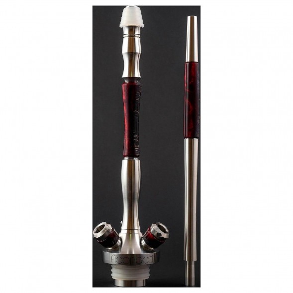 Кальян UNION - Fibonacci Гибрид (Чёрно-Красный, Без Колбы) купить в Волгограде