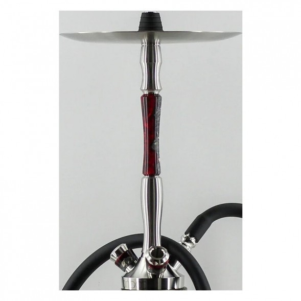 Кальян UNION - Fibonacci Гибрид (Чёрно-Красный, Без Колбы) купить в Волгограде