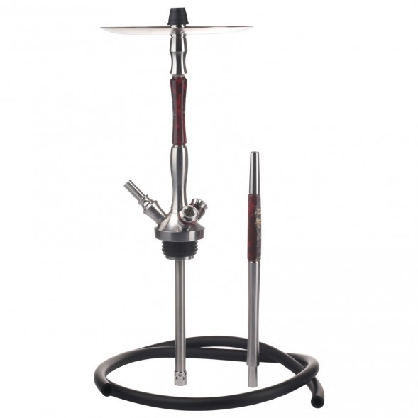 Кальян UNION - Fibonacci Гибрид (Чёрно-Красный, Без Колбы) купить в Волгограде