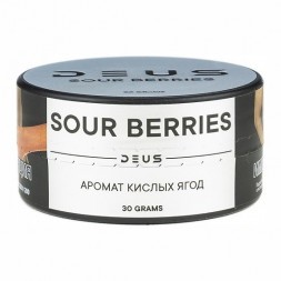 Табак Deus - Sour Berries (Кислые Ягоды, 30 грамм)
