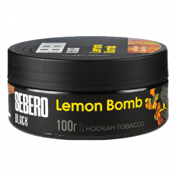 Табак Sebero Black - Lemon Bomb (Кислый Лимон, 100 грамм)