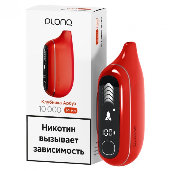 PLONQ MAX PRO - Клубника Арбуз (10000 затяжек) купить в Волгограде