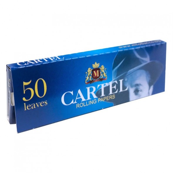 Бумага для самокруток Cartel - Blue (50 штук) купить в Волгограде