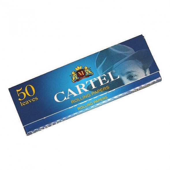 Бумага для самокруток Cartel - Blue (50 штук) купить в Волгограде
