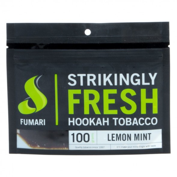 Табак Fumari - Lemon Mint (Лимон с Мятой, 100 грамм, Акциз) купить в Волгограде