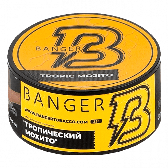 Табак Banger - Tropic Mojito (Тропический Мохито, 25 грамм) купить в Волгограде