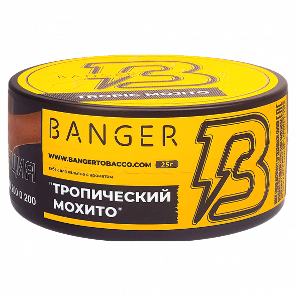 Табак Banger - Tropic Mojito (Тропический Мохито, 25 грамм) купить в Волгограде