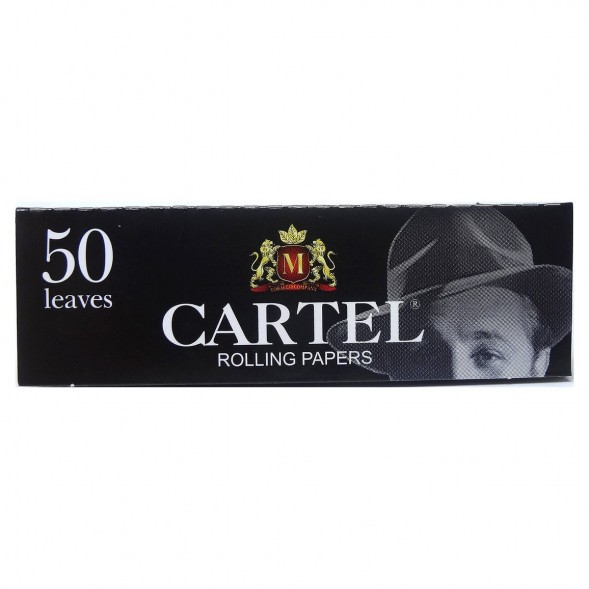 Бумага для самокруток Cartel - Black (50 штук) купить в Волгограде