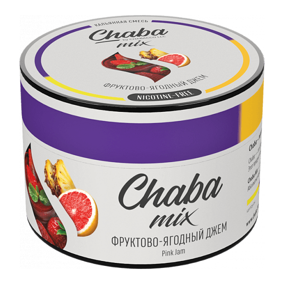 Смесь Chaba Mix - Pink Jam (Фруктово-Ягодный Джем, 40 грамм) купить в Волгограде