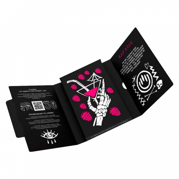 Табак Хулиган - Rap Rose (Малиново-Розовый Лимонад, 25 грамм) купить в Волгограде