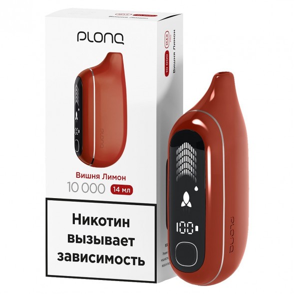 PLONQ MAX PRO - Вишня Лимон (10000 затяжек) купить в Волгограде