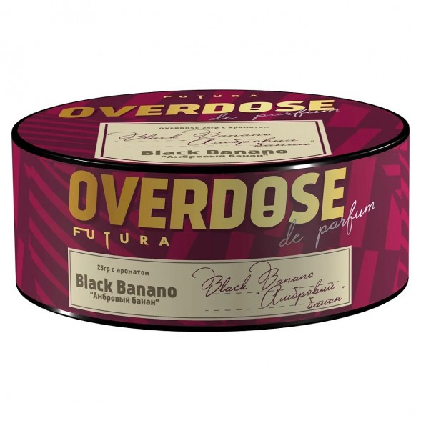 Табак Overdose - Black Banano (Амбровый Банан, 25 грамм) купить в Волгограде