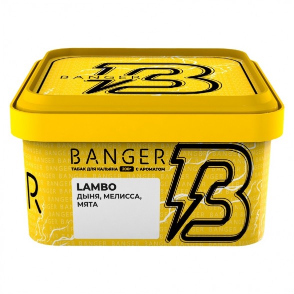 Табак Banger - Lambo (Дыня, Мелисса, Мята, 200 грамм) купить в Волгограде