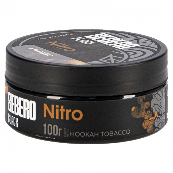 Табак Sebero Black - Nitro (Нитро, 100 грамм) купить в Волгограде