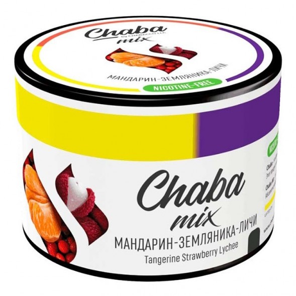 Смесь Chaba Mix - Tangerine Strawberry Lychee (Мандарин, Земляника, Личи, 40 грамм) купить в Волгограде