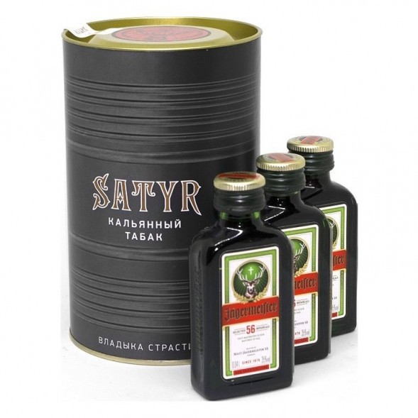 Табак Satyr Platinum - Jagermeister Limited Edition (Егермейстер Лимитед, 100 грамм) купить в Волгограде