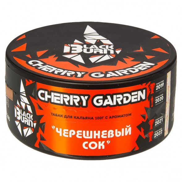 Табак BlackBurn - Cherry Garden (Черешневый Сок, 100 грамм) купить в Волгограде