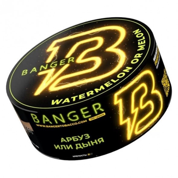 Табак Banger - Watermelon or Melon (Арбуз или Дыня, 25 грамм) купить в Волгограде